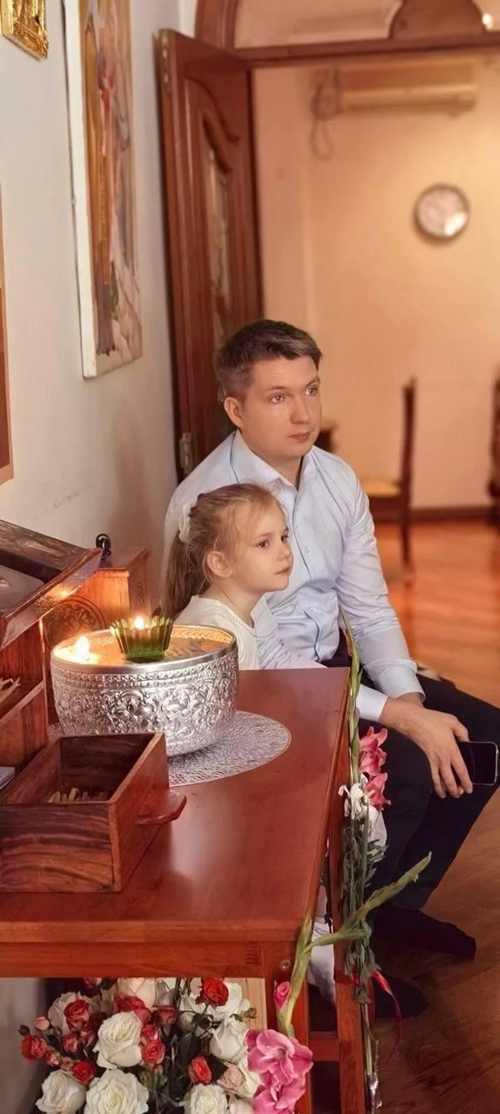 Первое венчание в нашем Храме!