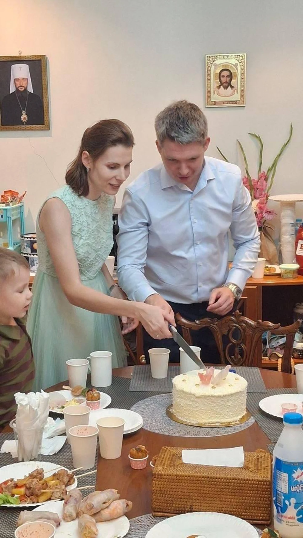 Первое венчание в нашем Храме!